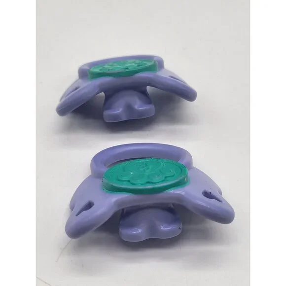 Hasbro FurReal Friend Animal Replacement Purple & Teal Pacifier Lot of 2 - Picture 5 of 7
